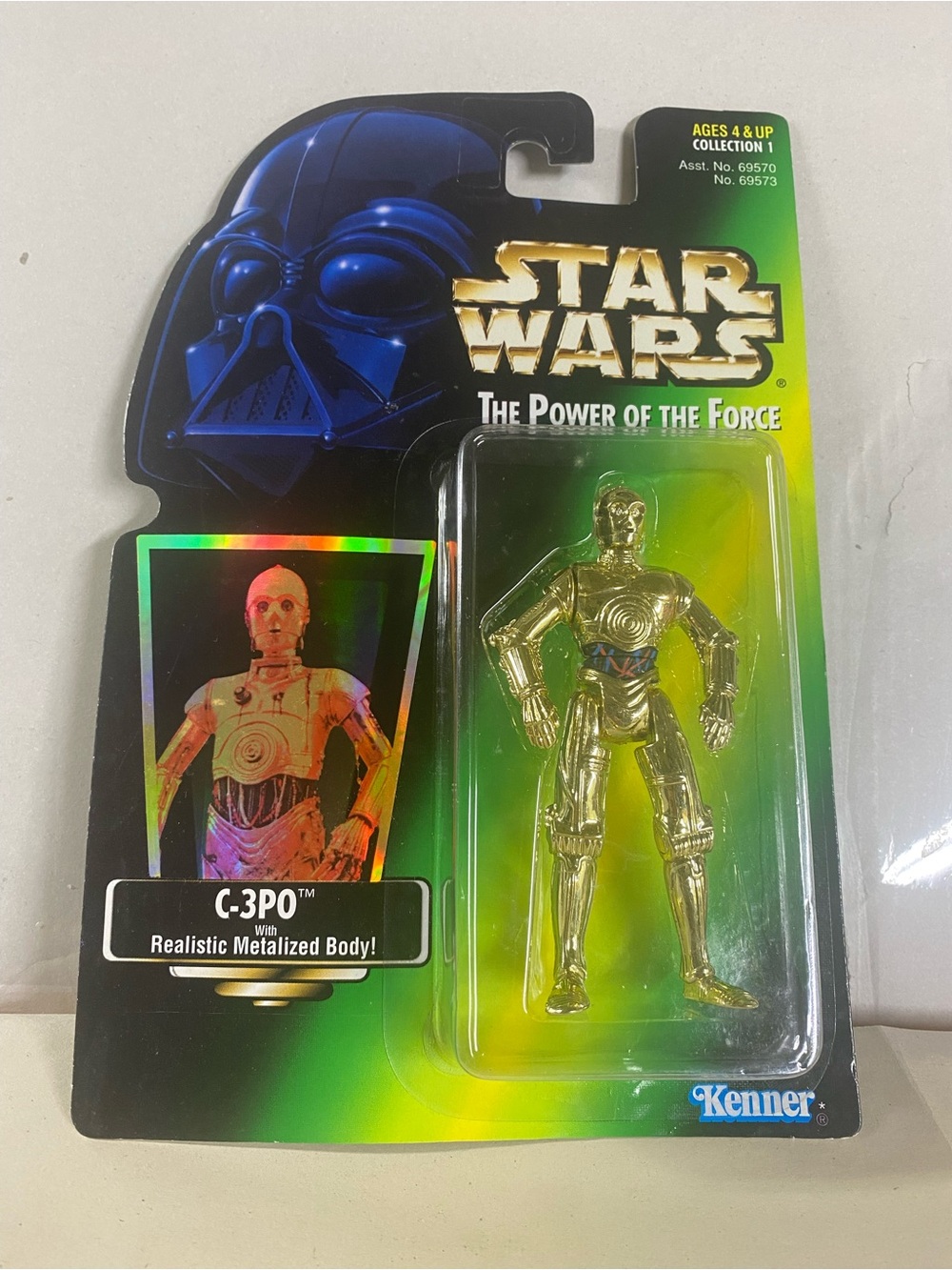 1997 Star Wars The Power of the Force C-3PO Action Figure